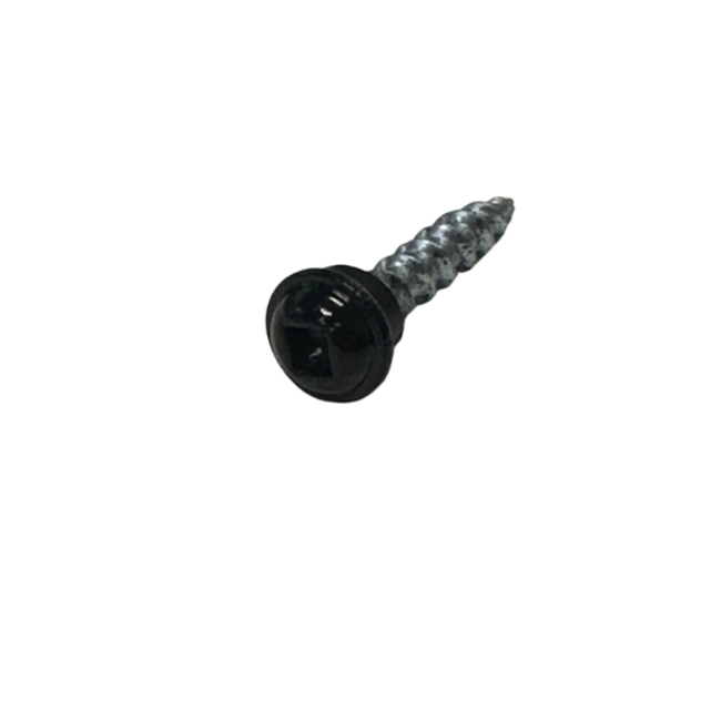 8X1 Black Screw w/Washer