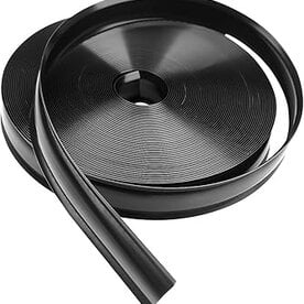 1" Black Vinyl Insert