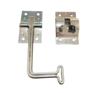 90 Degree 4" Metal Door Holder