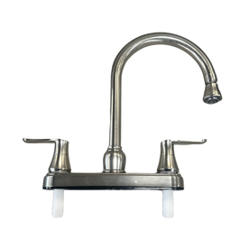 Kitchen Faucet with Spray Head Brushed Nickel Finish