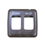 Double Switch Bezel (Brown)