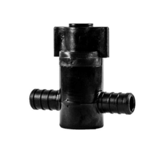 1/2" x 1/2" Ecopoly  Straight Stop Valve for pex 2pk 31879