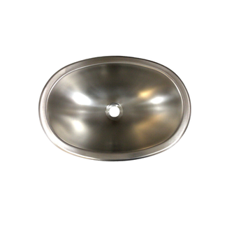 12X17 Stainless Steel Oval Sink