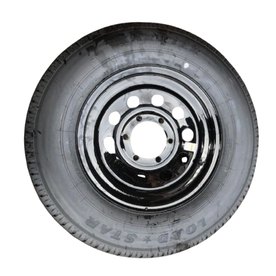 ST205/75R15 D/6H MOD Black Karrier (15X6) Wheel