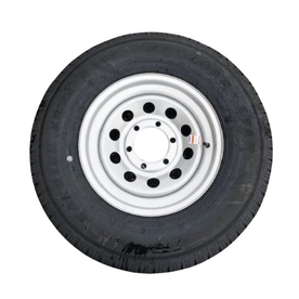 ST225/75R15 D/6H MOD Silver KR35 Kendra Wheel