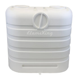 FlameKing White 30# Propane Tank Cover (Hardware Included)
