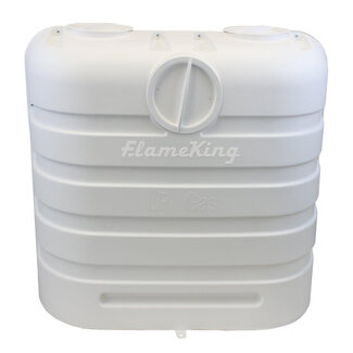 FlameKing White 30# Propane Tank Cover (Hardware Included)