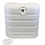 FlameKing White 30# Propane Tank Cover (Hardware Included)