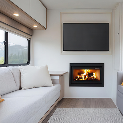 RV Fireplace