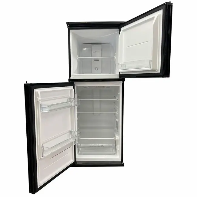 Everchill DC 12v Fridge w/Black Glass Door