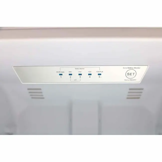 Everchill DC 12v Fridge w/Black Glass Door