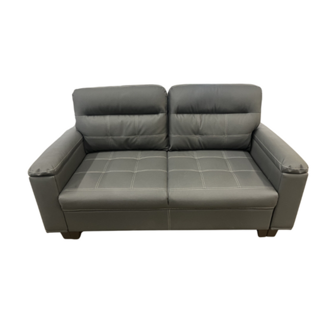 70" EZ-Out Flat Floor Sleeper Sofa Dark Gray