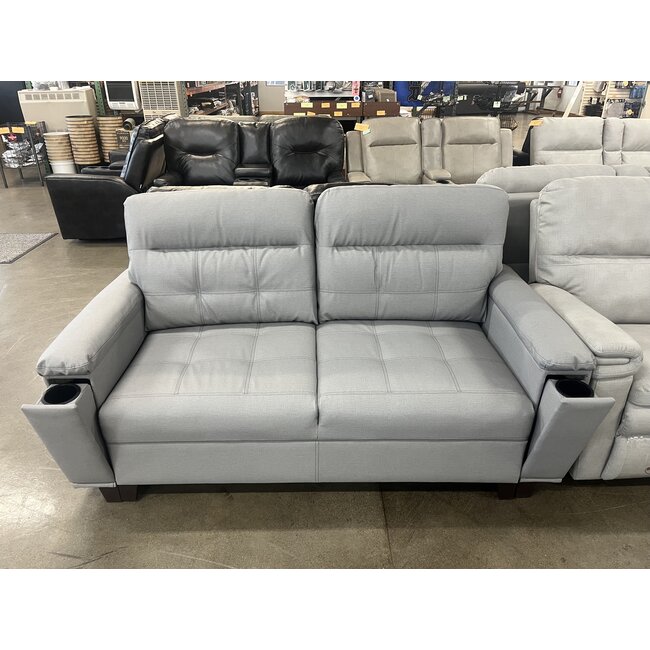 70" EZ-Out Flat Floor Sleeper Sofa Light Gray