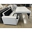70" EZ-Out Flat Floor Sleeper Sofa Light Gray
