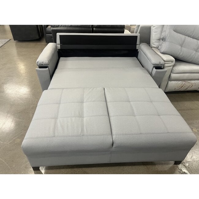 70" EZ-Out Flat Floor Sleeper Sofa Light Gray