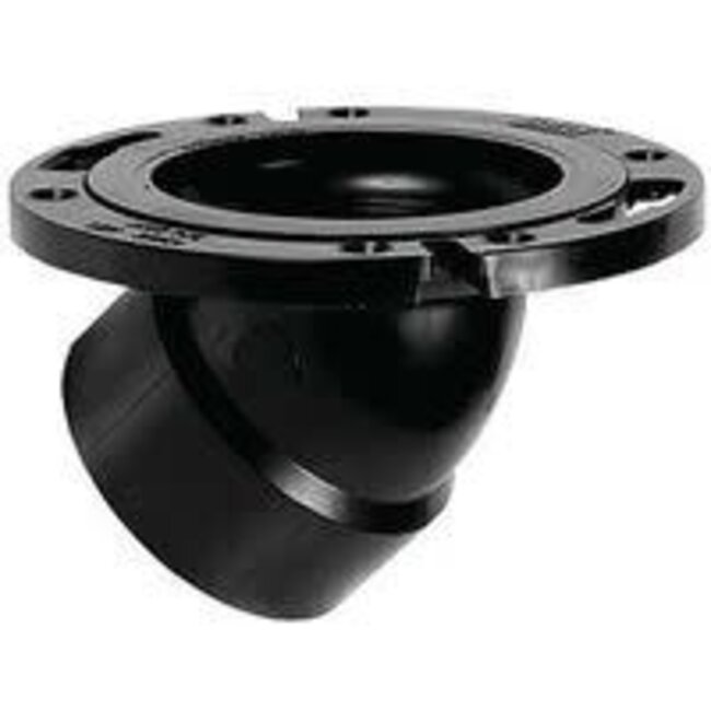 45° ABS Swivel Closet Flange