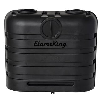 Flame King FlameKing Black 30# Propane Tank Cover (Hardware Included)