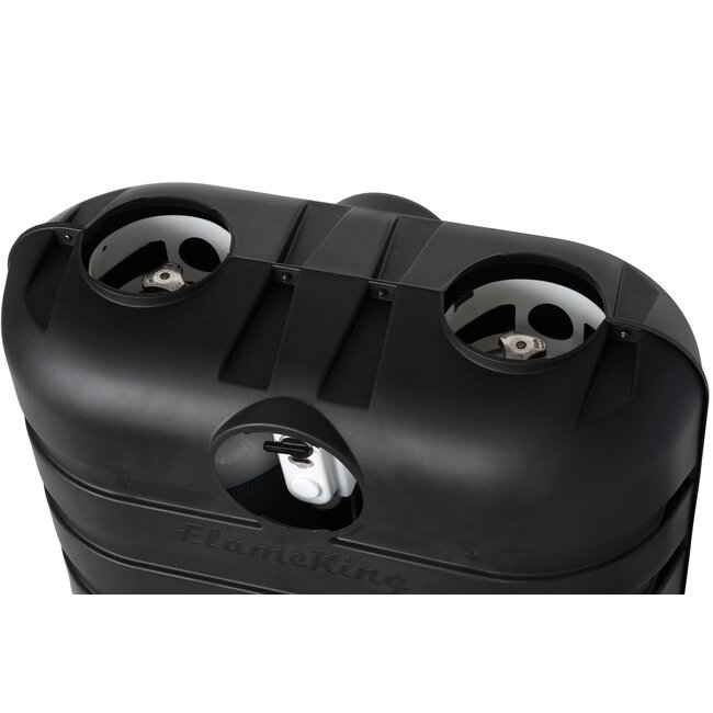 FlameKing Black 30# Propane Tank Cover (Hardware Included)
