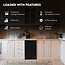 Equator 18" Slim Dishwasher Black
