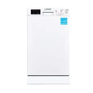 Equator 18"" Slim Dishwasher White