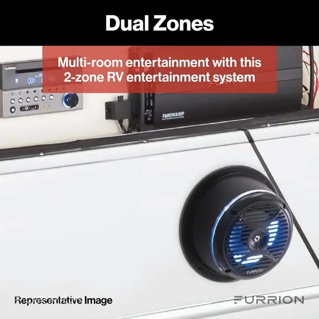 Furrion 40 Watt 2-Zone Entertainment System