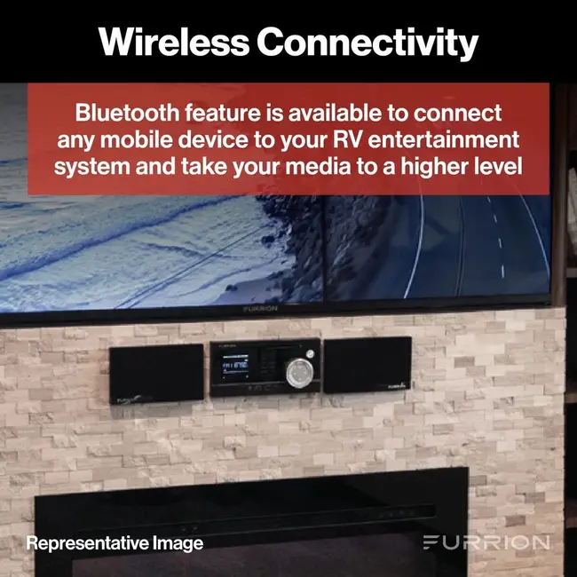 Furrion 40 Watt 2-Zone Entertainment System