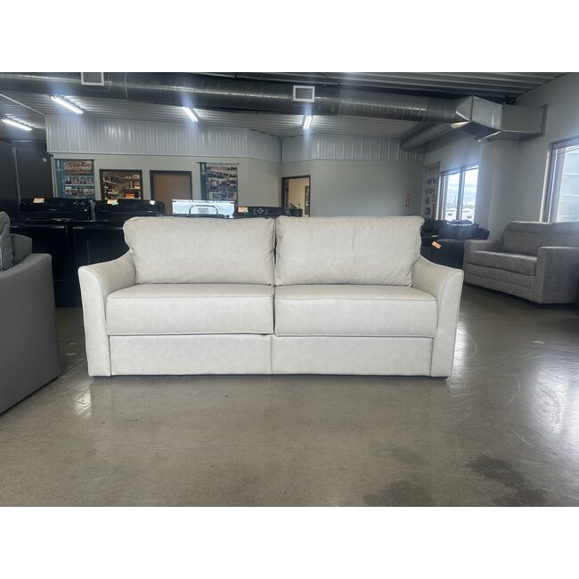 88" Split Trifold Sofa w/notch block Xander Eggshell