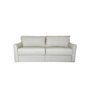 88" Split Trifold Sofa w/notch block Xander Eggshell
