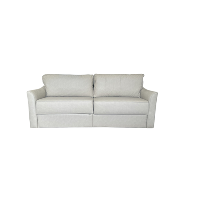 88" Split Trifold Sofa w/notch block Xander Eggshell