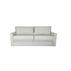 88" Split Trifold Sofa w/notch block Xander Eggshell