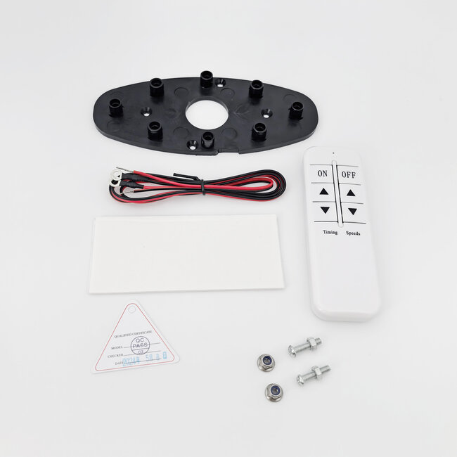 12v Multi Directional Fan Black