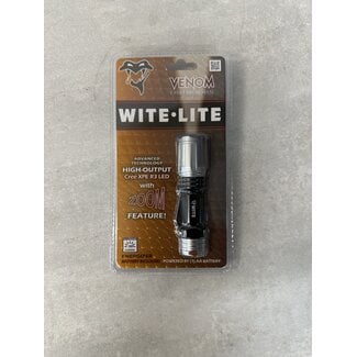Venom Witelite White Led Flashlight w/ zoom