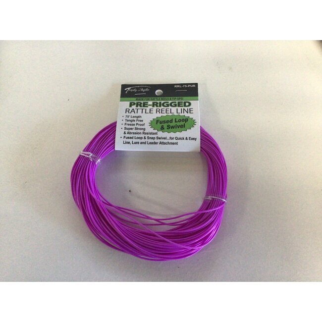 75' Rattle Reel Line