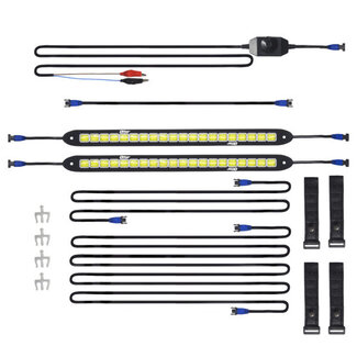 Portable LED Light with Clip 2 Pack