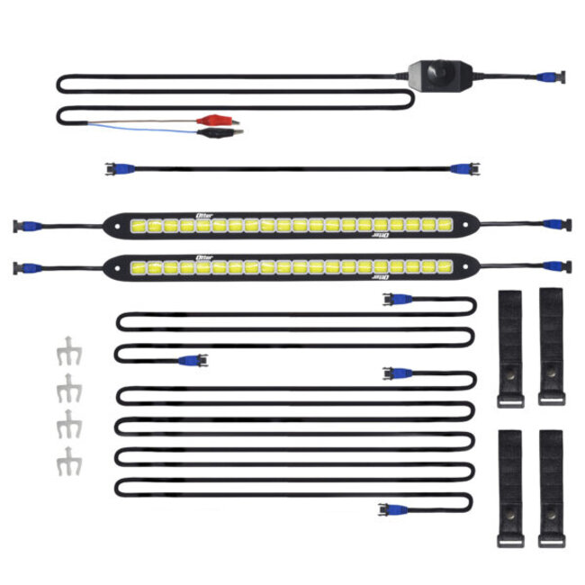 Portable LED Light with Clip 2 Pack