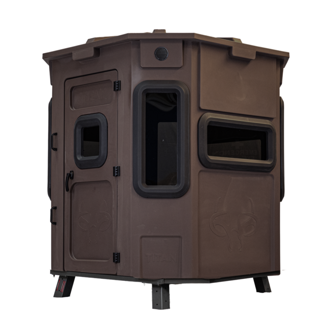 Titan Pro Blind Combo (Brown) w/base