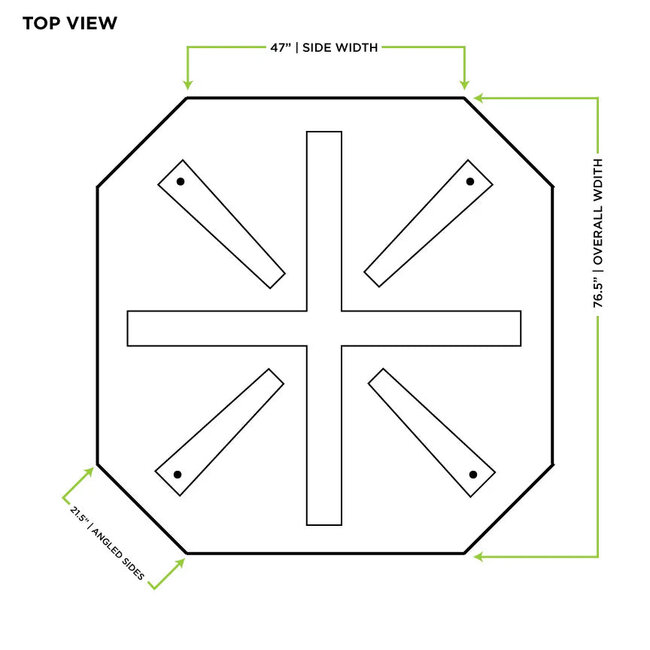 Titan Pro Blind Combo (Brown) w/base