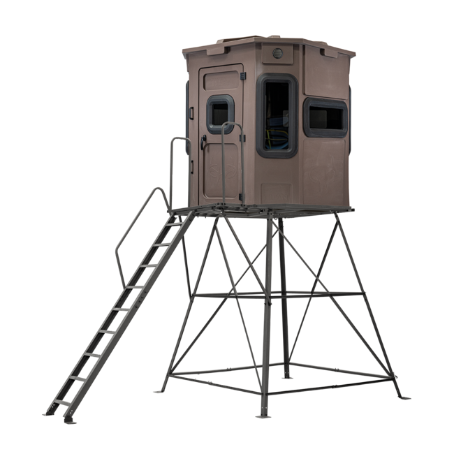 Titan Pro Blind Combo (Brown) w/8 ft. Tower