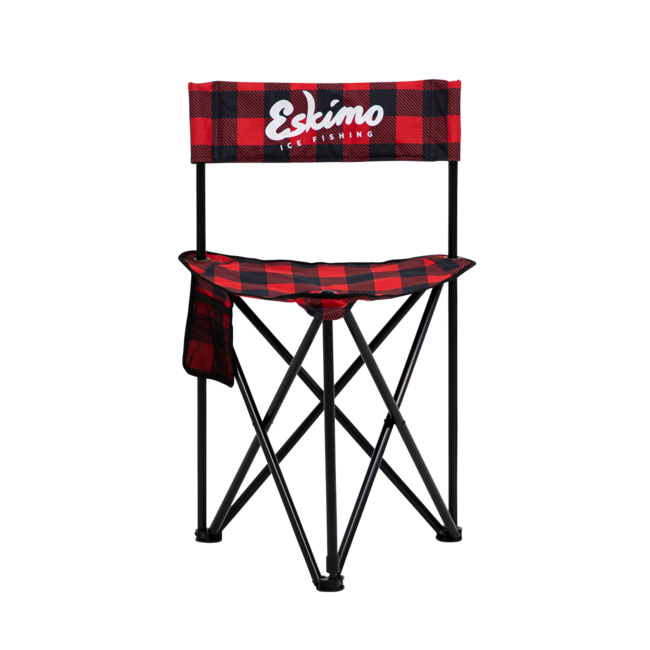 Eskimo XL Folding Ice Chair Plaid