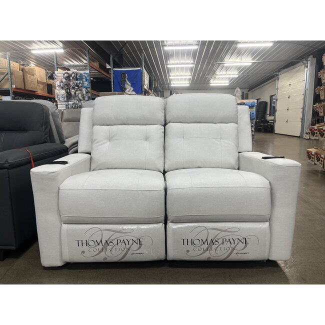 55" Axim Dove Powered Theater Seat - Heat, Massage, LED lights