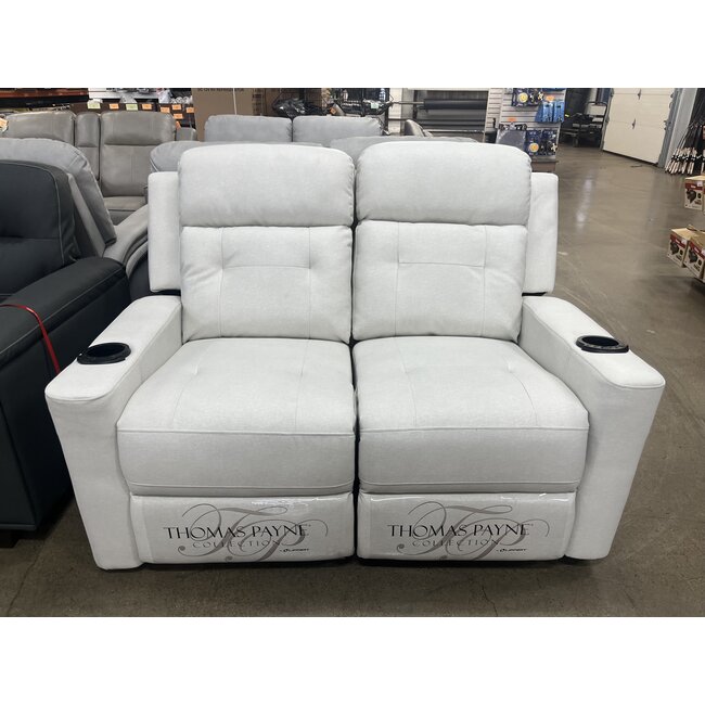 55" Axim Dove Powered Theater Seat - Heat, Massage, LED lights