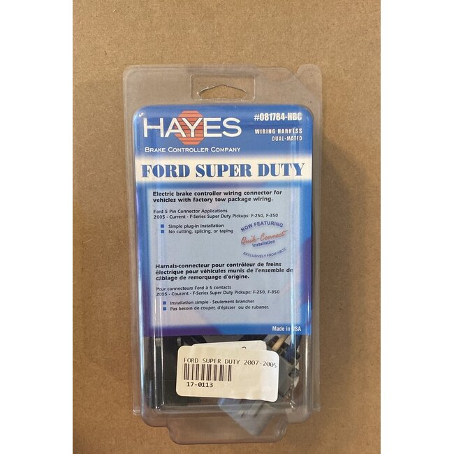 Hayes 081784-HBC Ford Super Duty Wiring Harness
