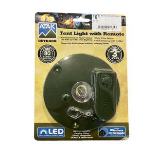 Atak Tent Light with Remote