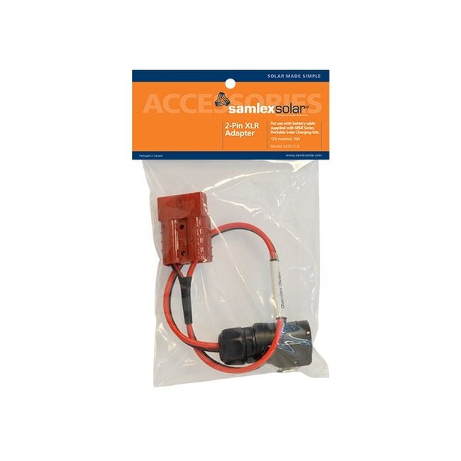 Samlex Solar 2 Pin XLR Adapter