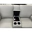 64" Concave Stone Theater Seat w/ Cupholders & USB