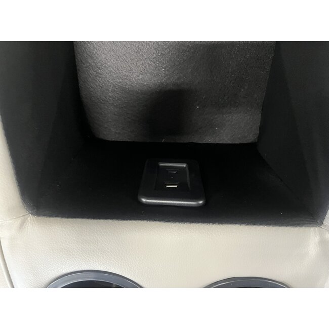 64" Concave Stone Theater Seat w/ Cupholders & USB