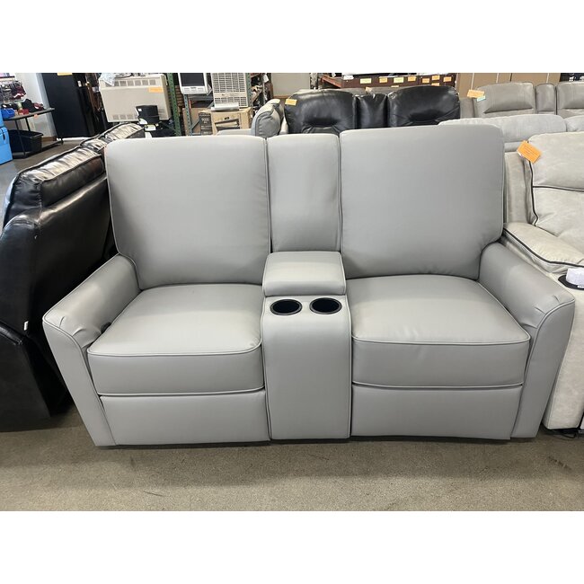 64" Concave Stone Theater Seat w/ Cupholders & USB