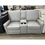 64" Concave Stone Theater Seat w/ Cupholders & USB