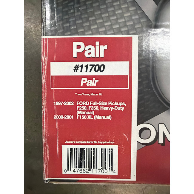 Cipa Towing Mirrors 11700