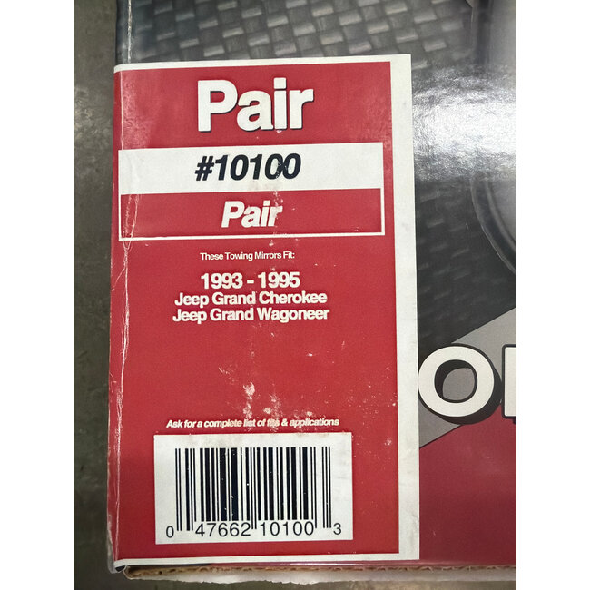 Cipa Towing Mirrors 10100